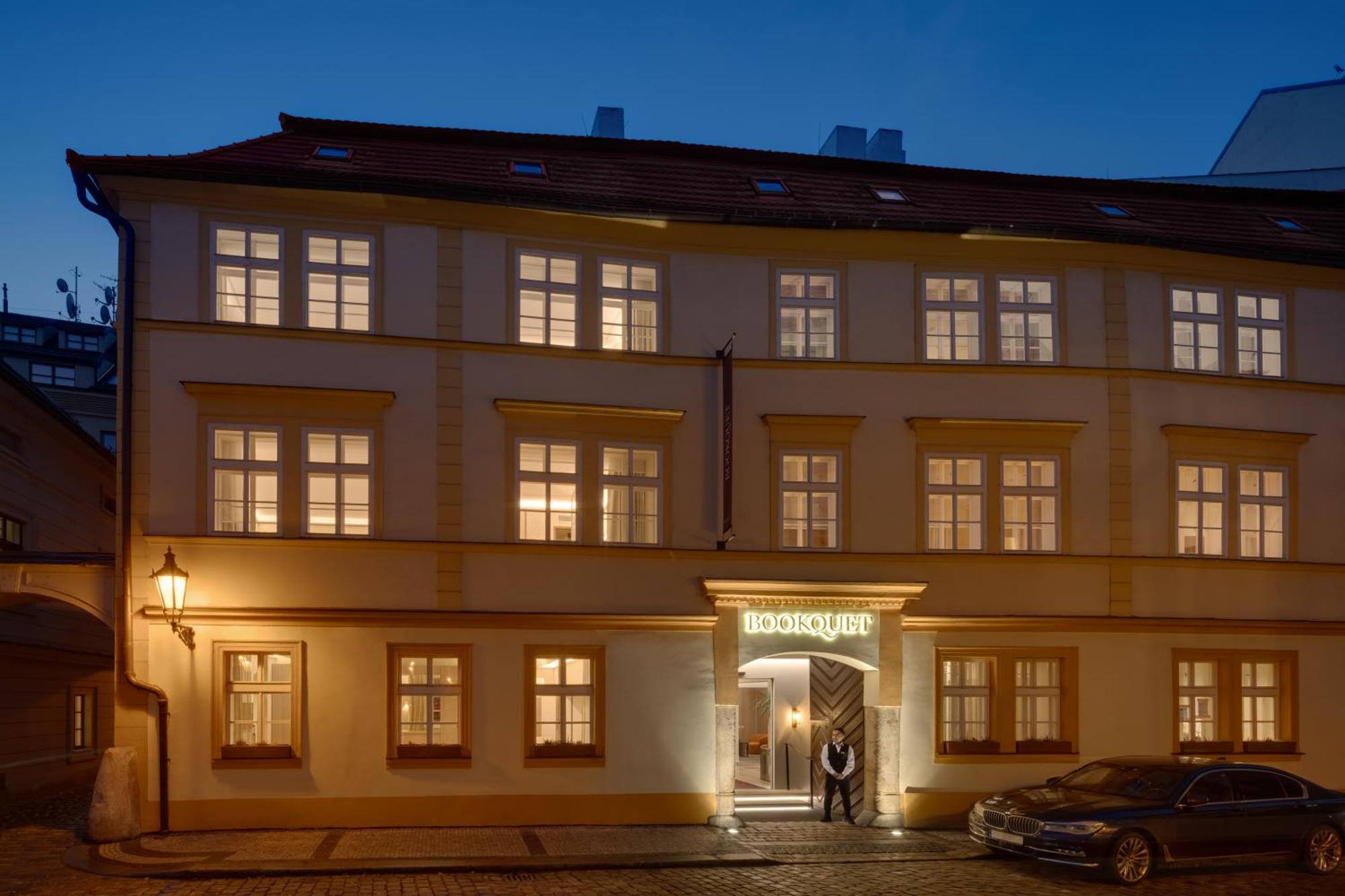 Hotel Bookquet Praga Exterior foto